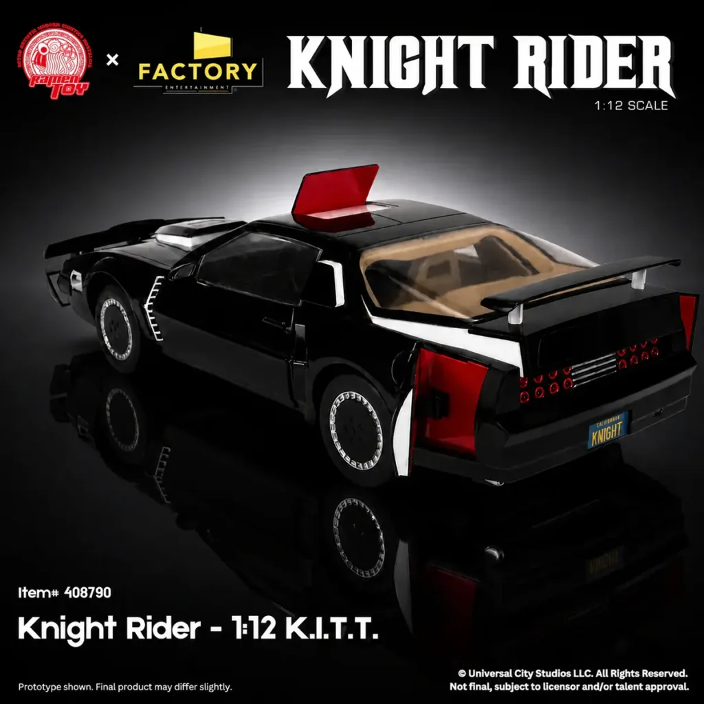 Ramen Toy Knight Rider 1:12 K.I.T.T. Pre-order