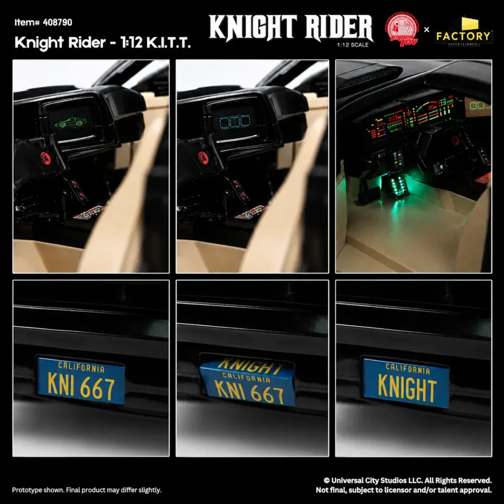 Ramen Toy Knight Rider 1:12 K.I.T.T. Pre-order