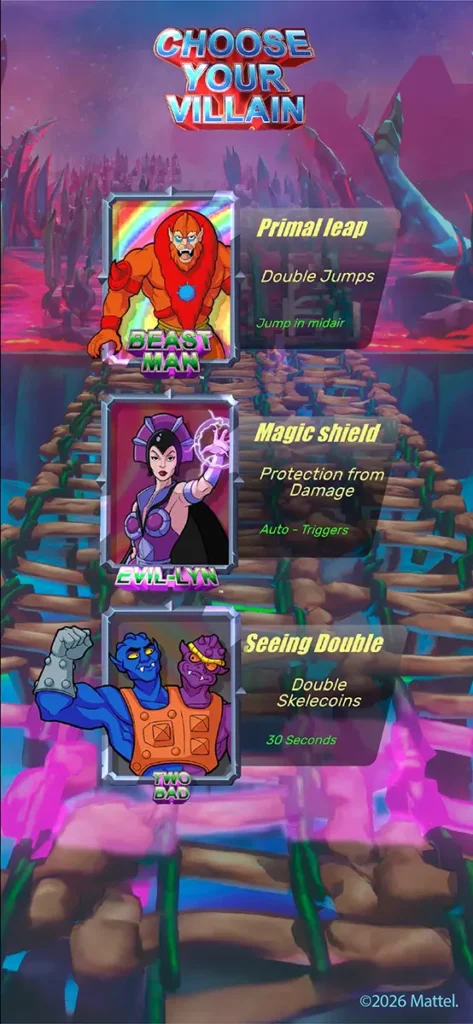 Skeletor: Until Next Time Mobile Game
