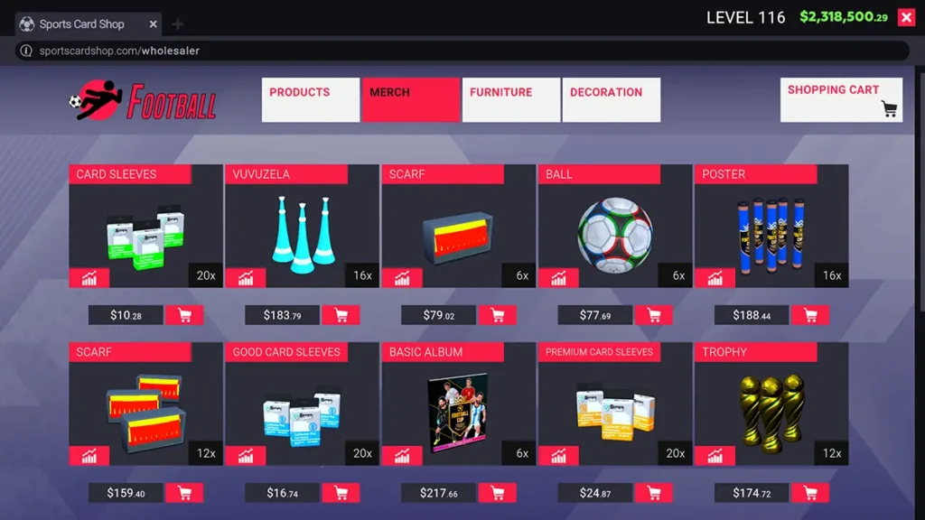 Sports Card Shop Simulator