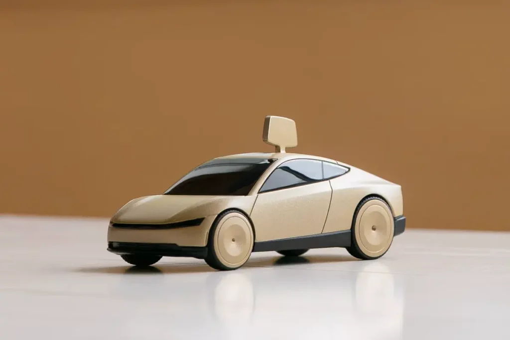 Tesla Cybercab Wind-up Racer