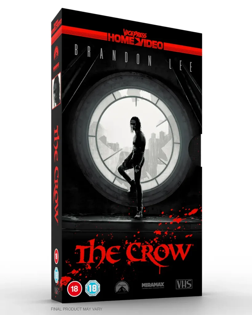 The Crow Vice Press Home Video VHS Matt Ferguson Cover