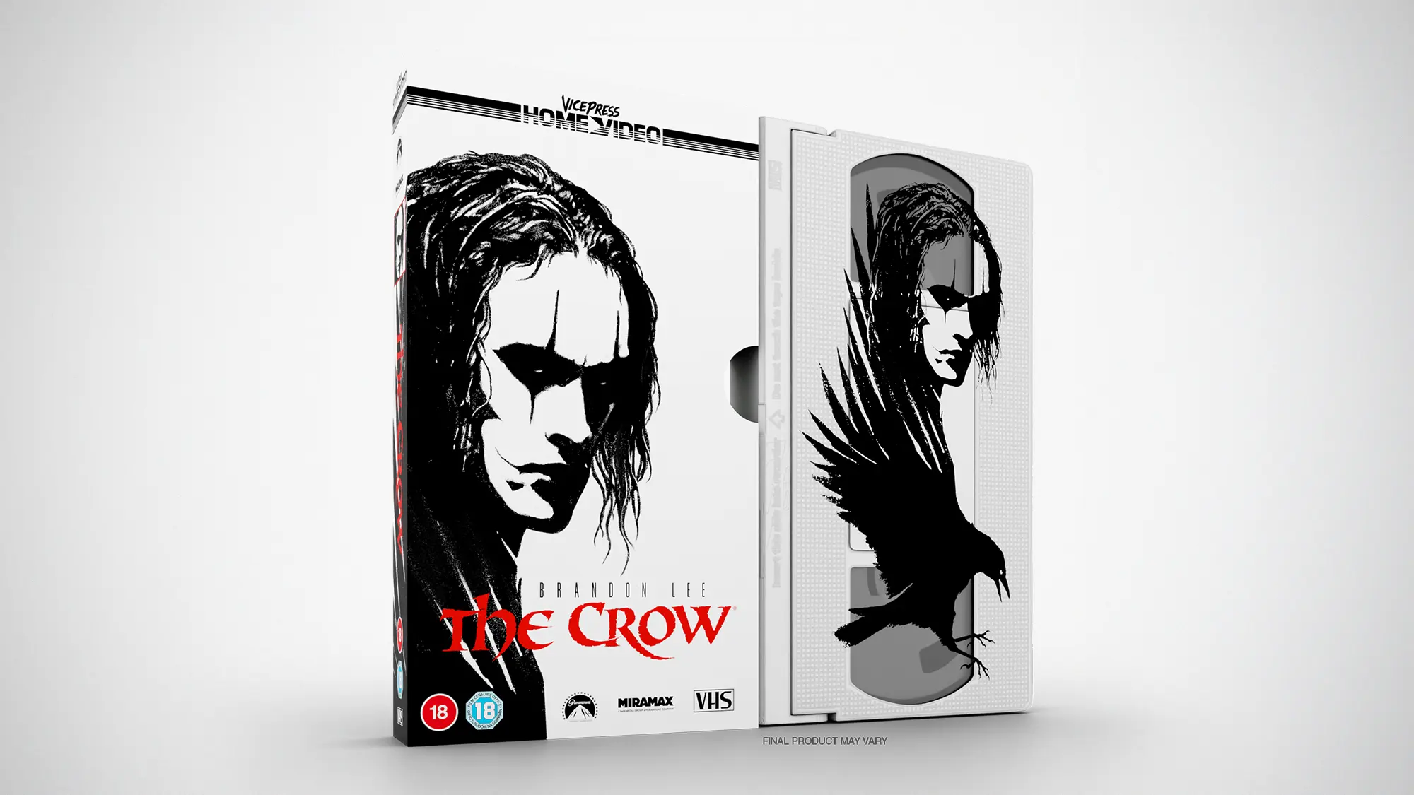 The Crow Vice Press Home Video VHS Matt Ferguson