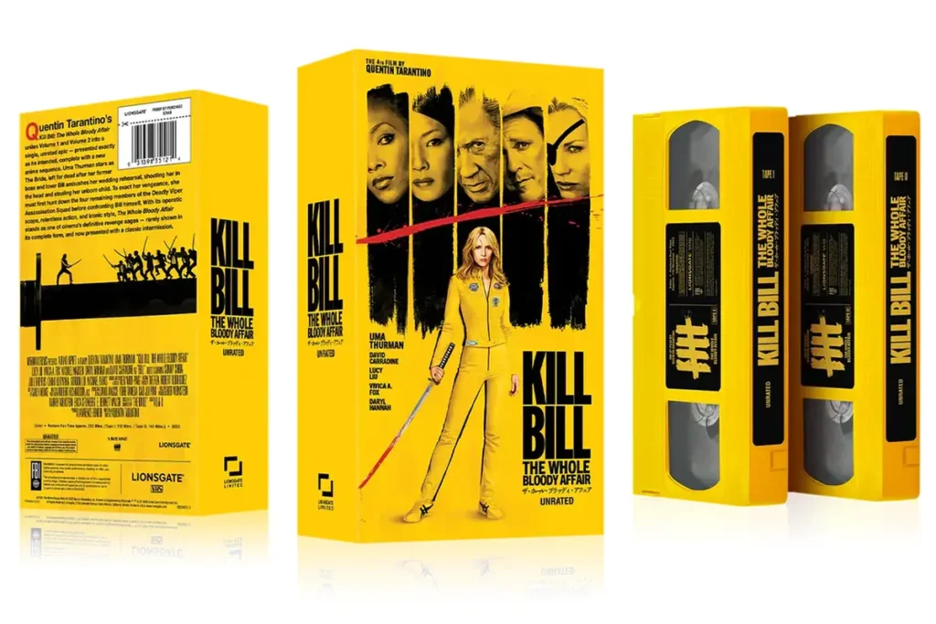 Kill Bill: The Whole Bloody Affair VHS – Be Kind, Rewind Edition