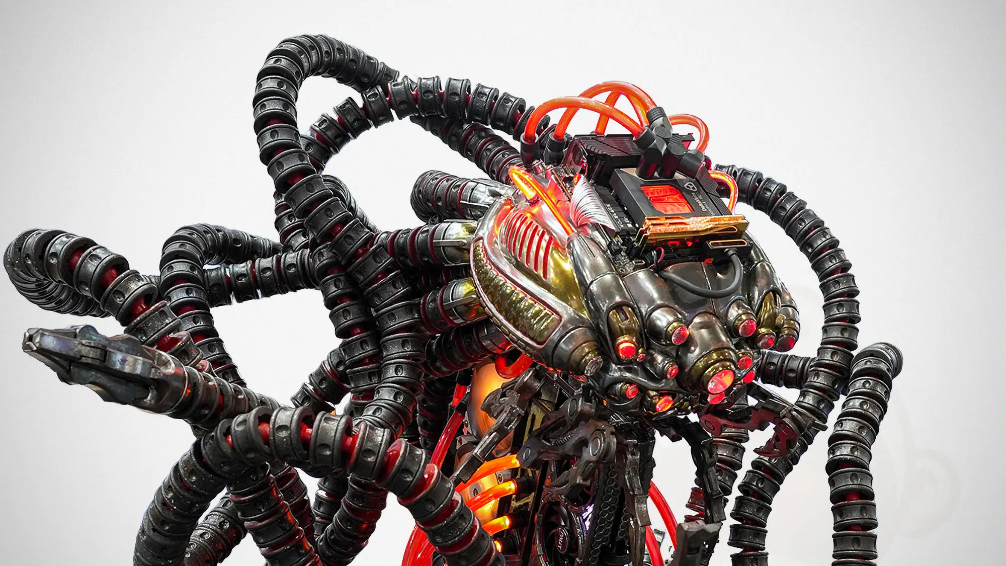 The Matrix Sentinel-inspired PC Build by Jengki Wmp
