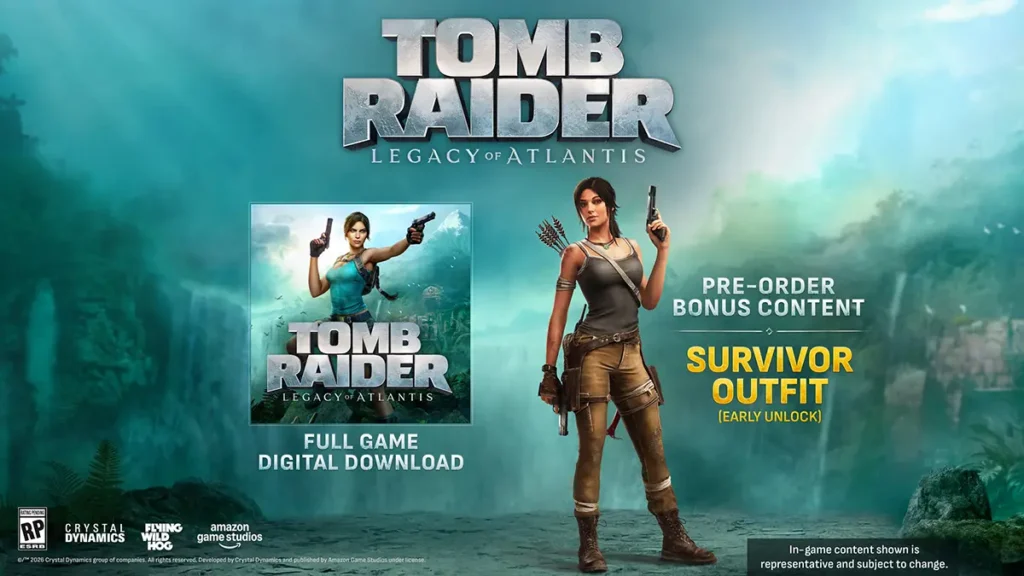 Tomb Raider: Legacy of Atlantis Video Game