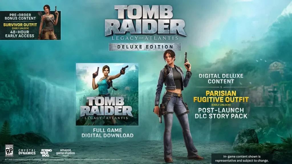 Tomb Raider: Legacy of Atlantis Video Game