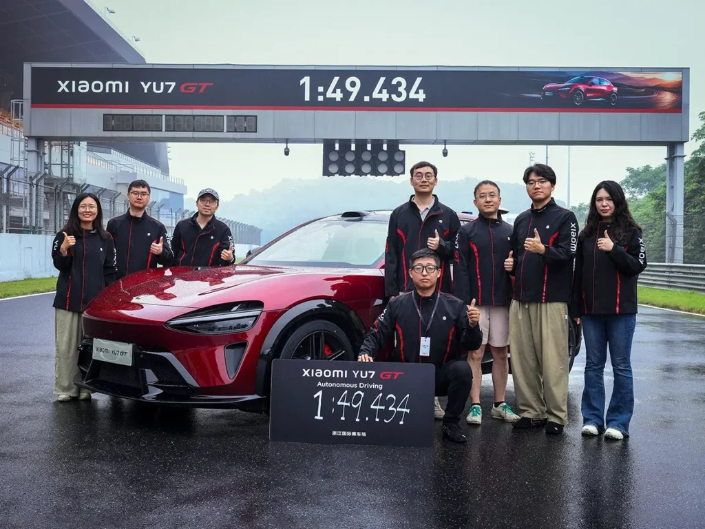Xiaomi YU7 Autonomous Driving Record Zhejiang