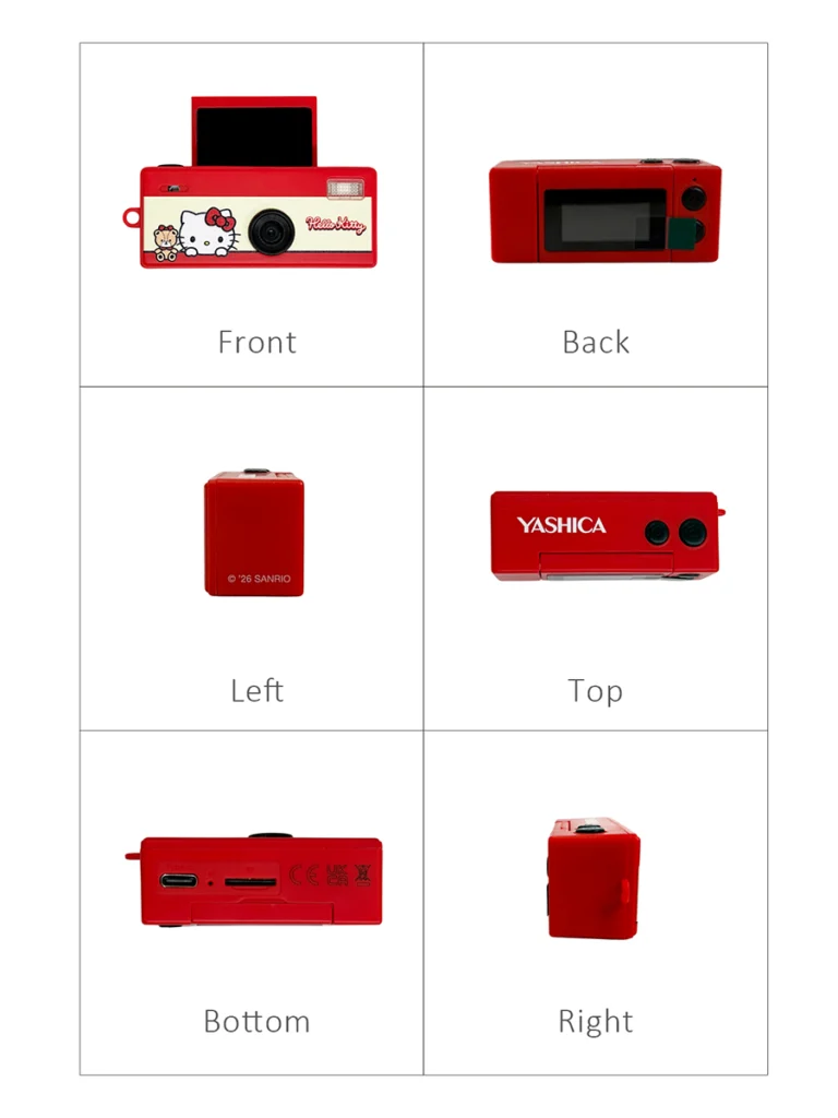 YASHICA Funtastic Keychain Camera