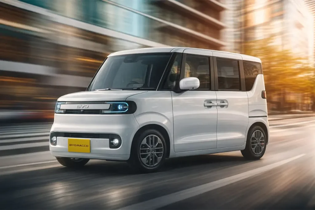 BYD RACCO Electric Vehicle in Japan