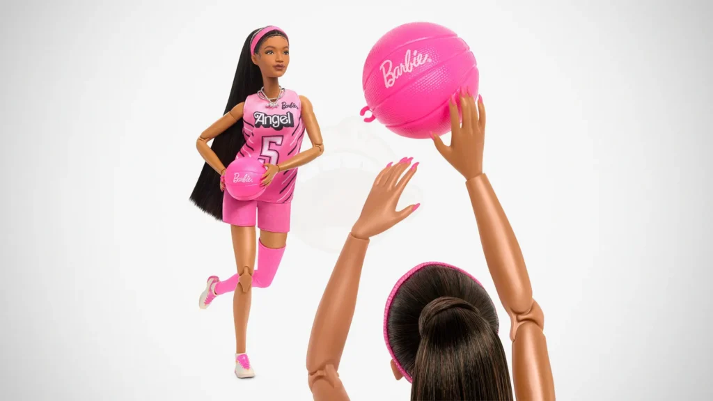 Barbie Signature Role Models Angel Reese Doll