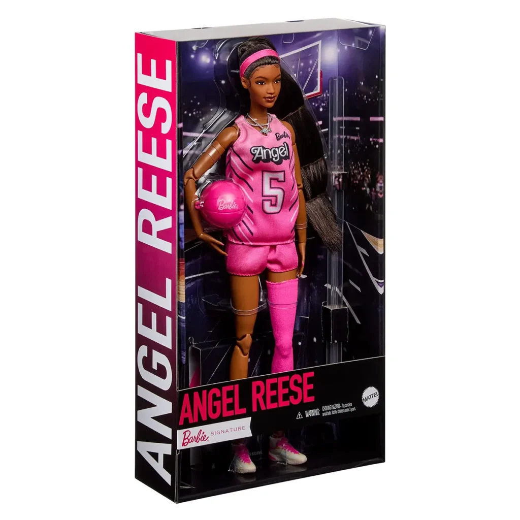 Barbie Signature Role Models Angel Reese Doll
