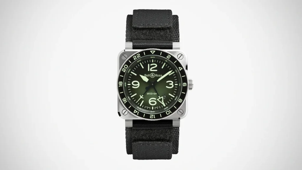 Bell & Ross BR-03 GMT Green Lum