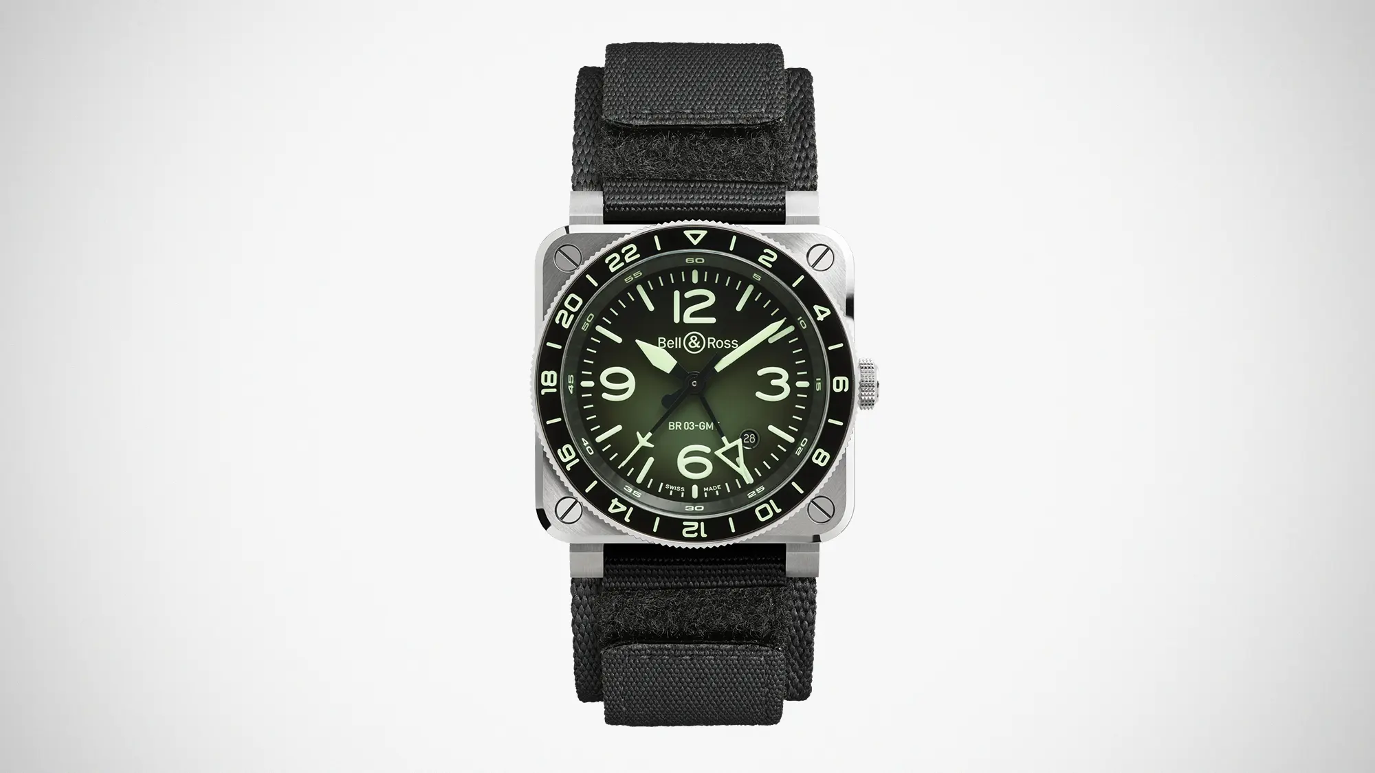 Bell & Ross BR-03 GMT Green Lum