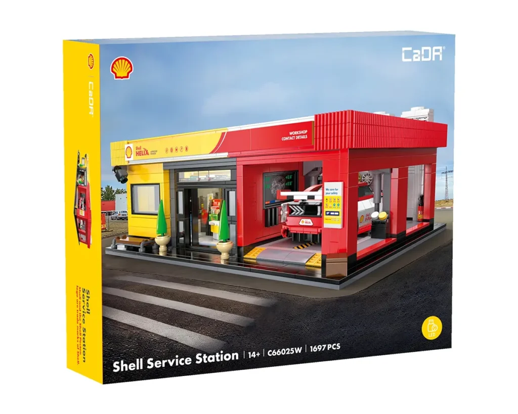 CaDA Bricks Shell Service Station C66025W