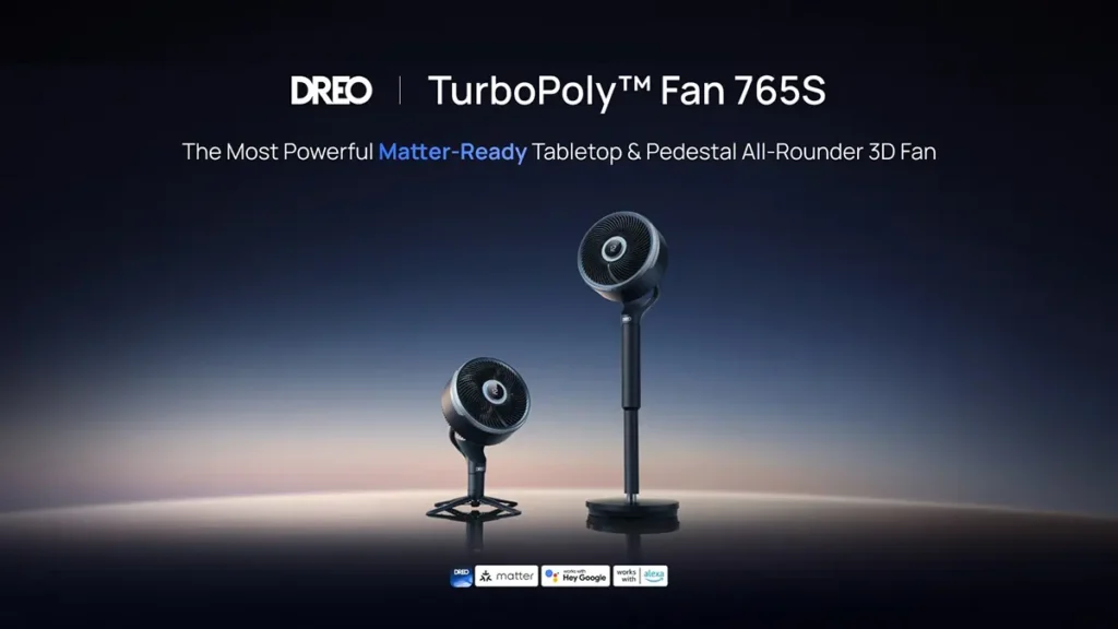 DREO TurboPoly Fan 765S Matter