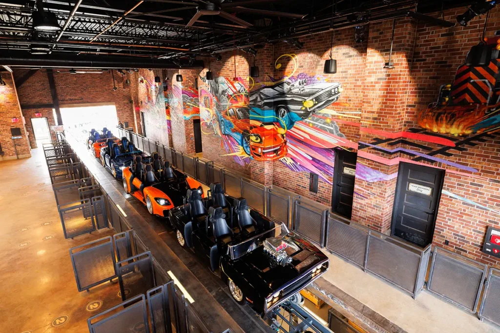 Fast & Furious Hollywood Drift Roller Coaster