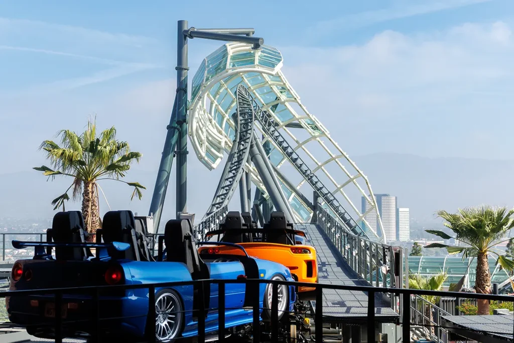 Fast & Furious Hollywood Drift Roller Coaster