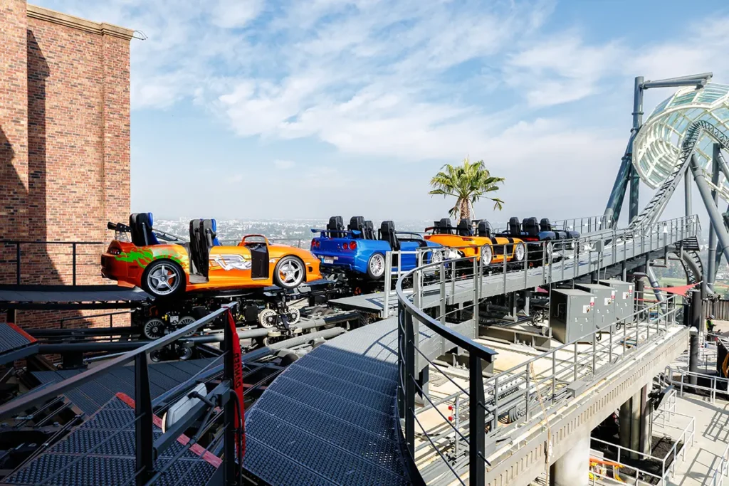 Fast & Furious Hollywood Drift Roller Coaster