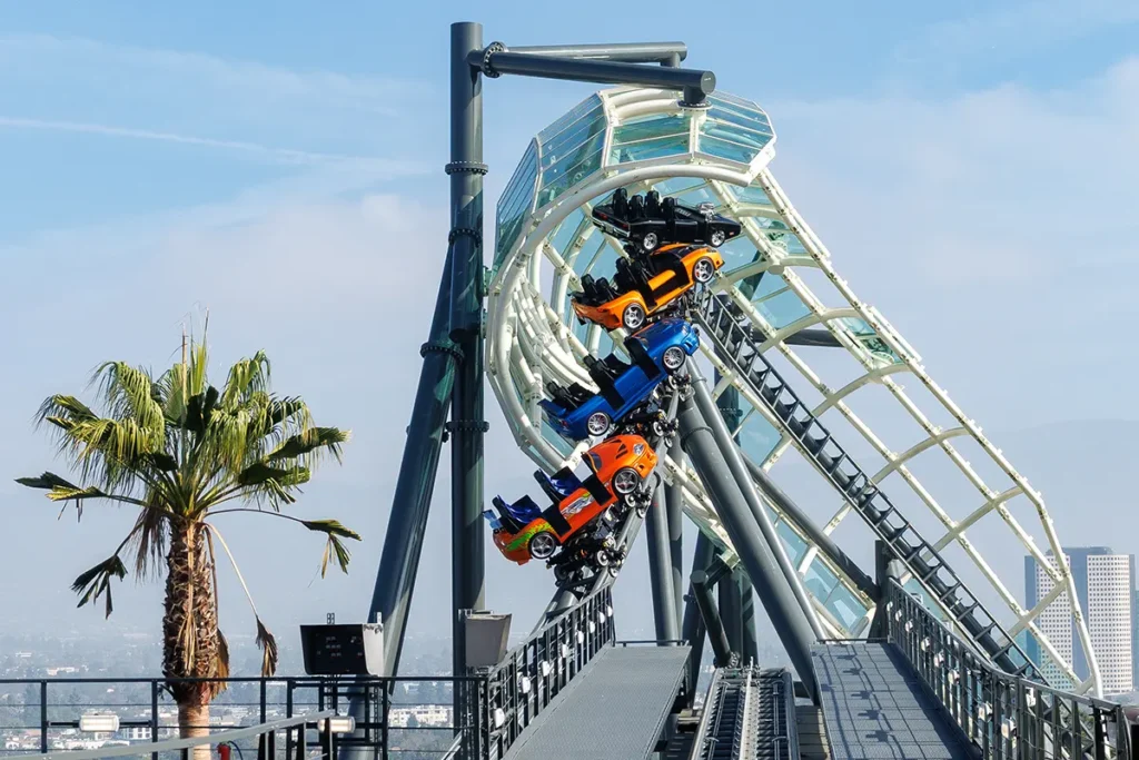 Fast & Furious Hollywood Drift Roller Coaster