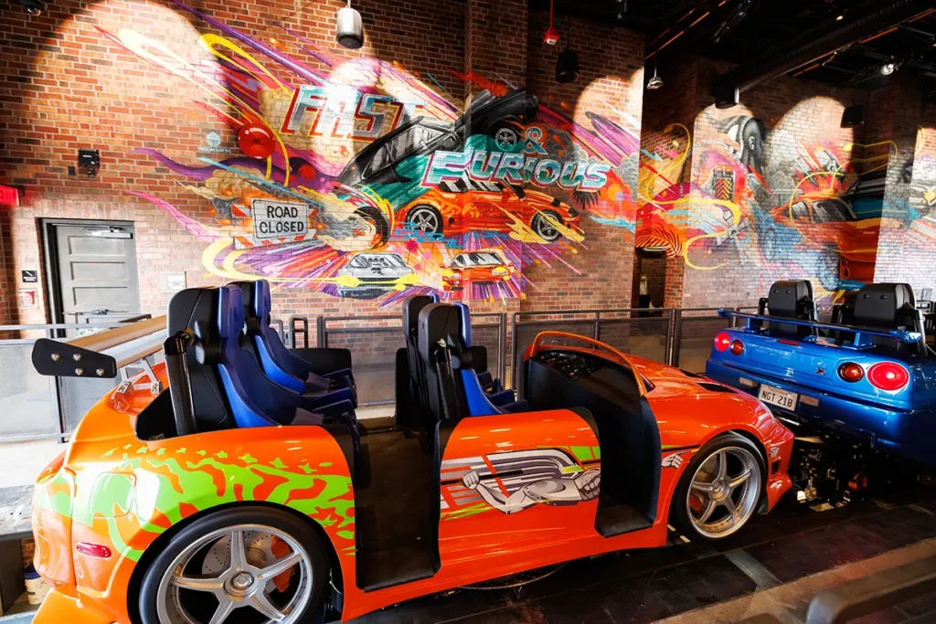 Fast & Furious Hollywood Drift Roller Coaster
