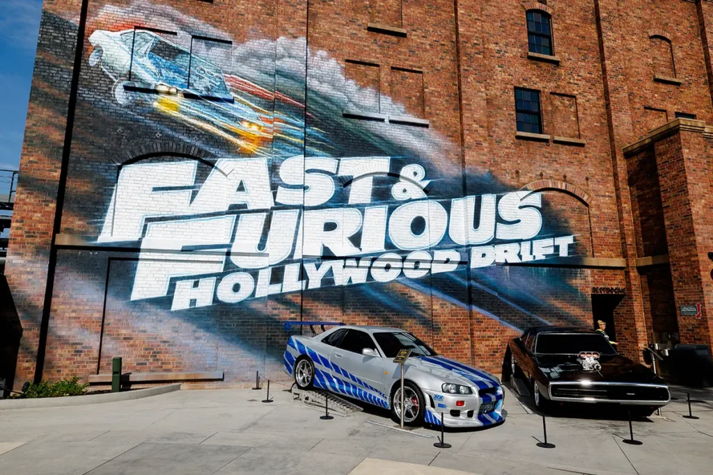 Fast & Furious Hollywood Drift Roller Coaster