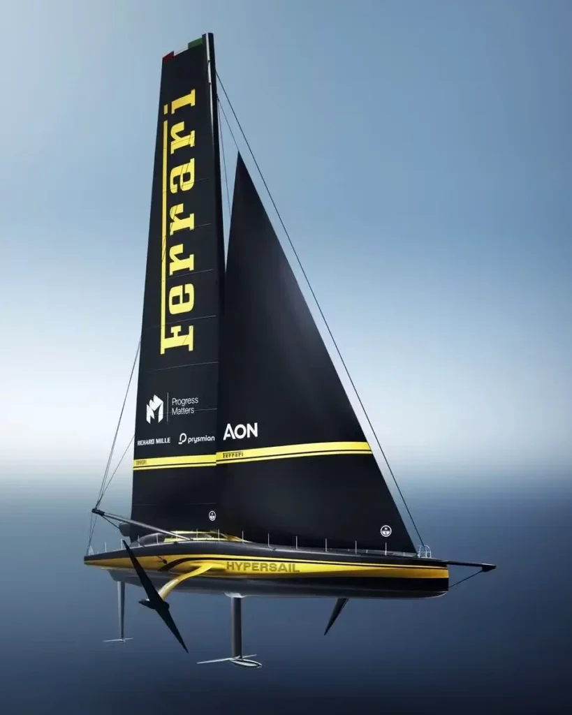 Ferrari Hypersail Ocean Racing Sailboat