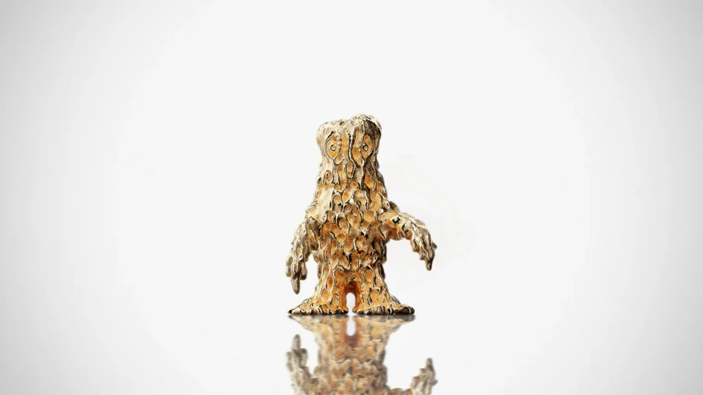 Hedorah (1971) K18 Gold Figure