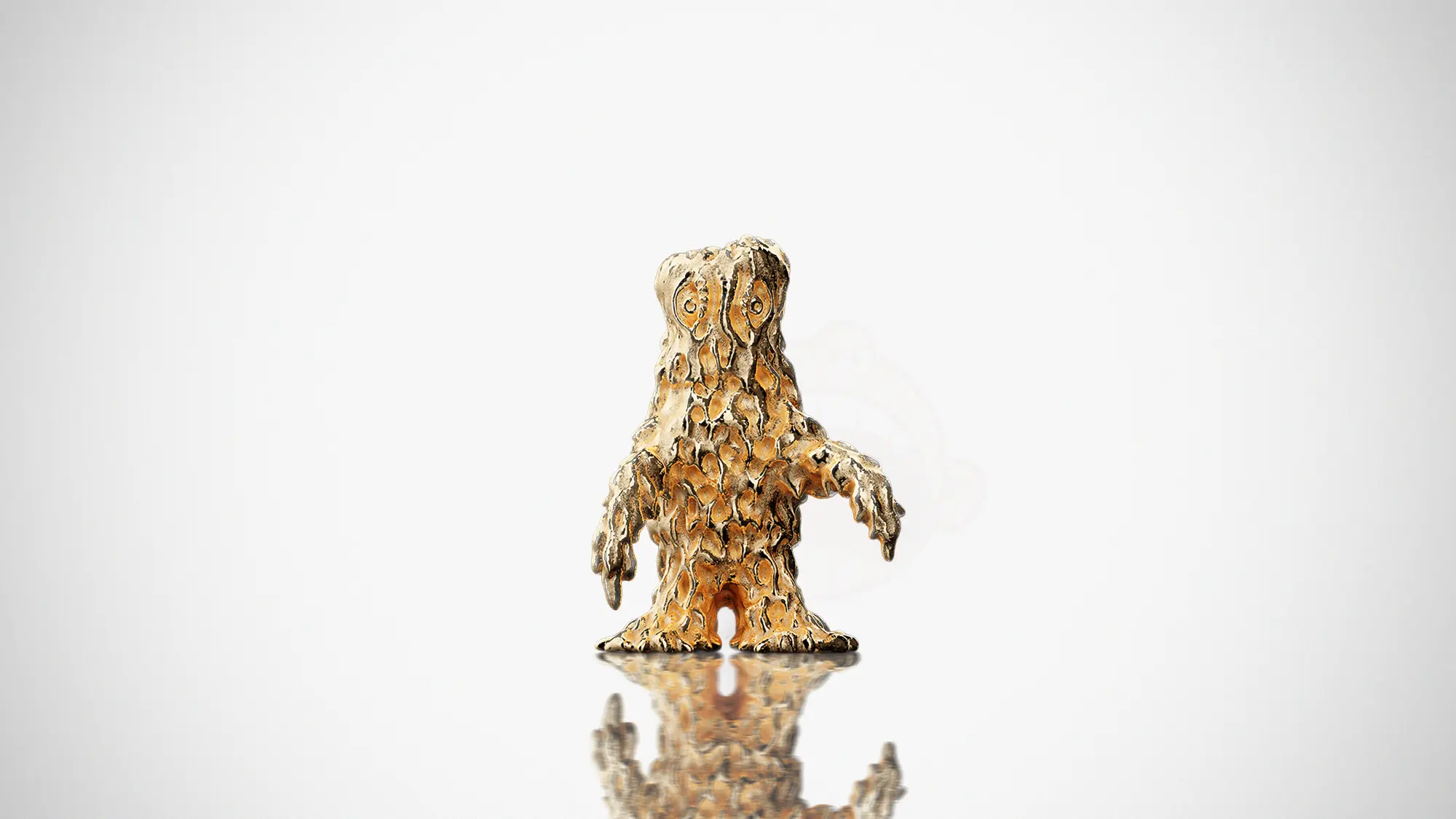 Hedorah (1971) K18 Gold Figure
