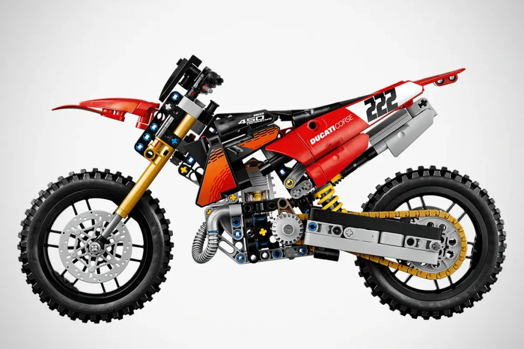 LEGO Technic Ducati Desmo450 MX Factory Motorcycle (42238)