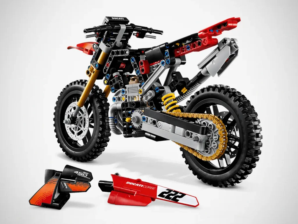 LEGO Technic Ducati Desmo450 MX Factory Motorcycle (42238)