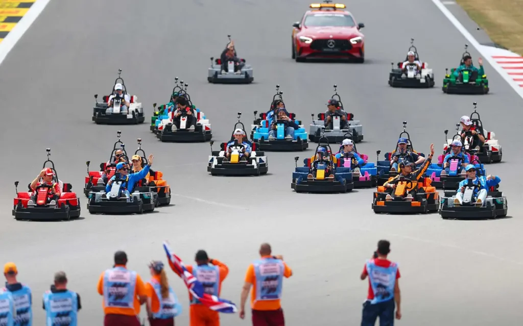 LEGO x Formula 1 Drivers Parade