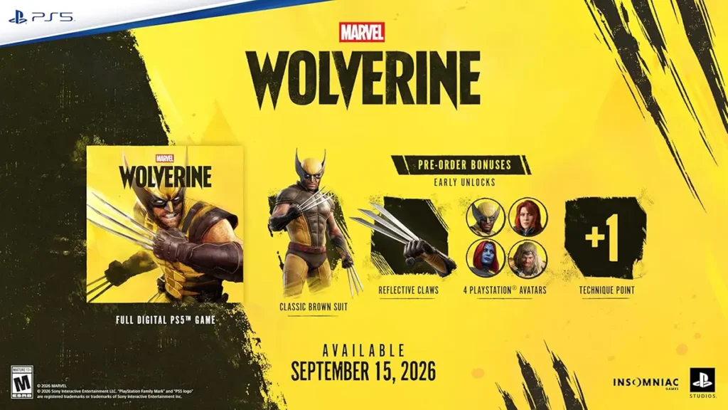 Marvel’s Wolverine Video Game