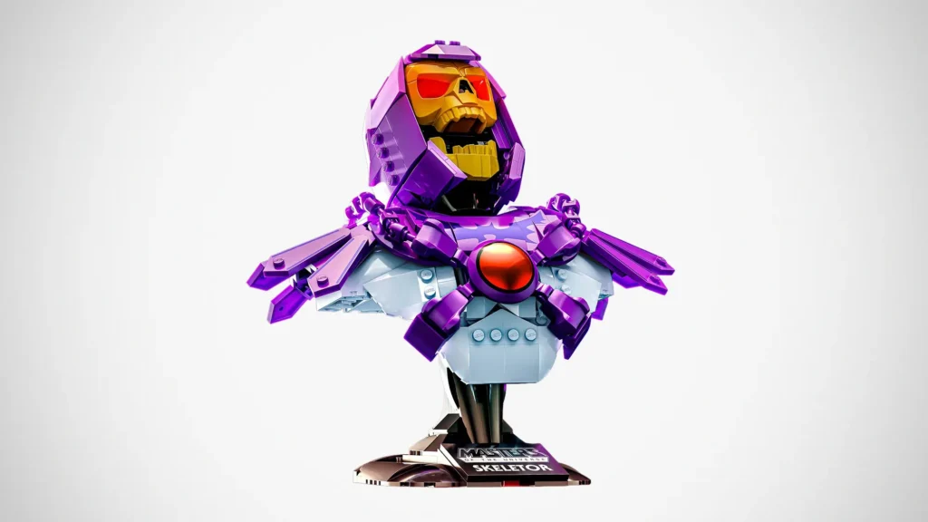 Mattel Brick Shop Masters of the Universe Buildable Skeletor Bust