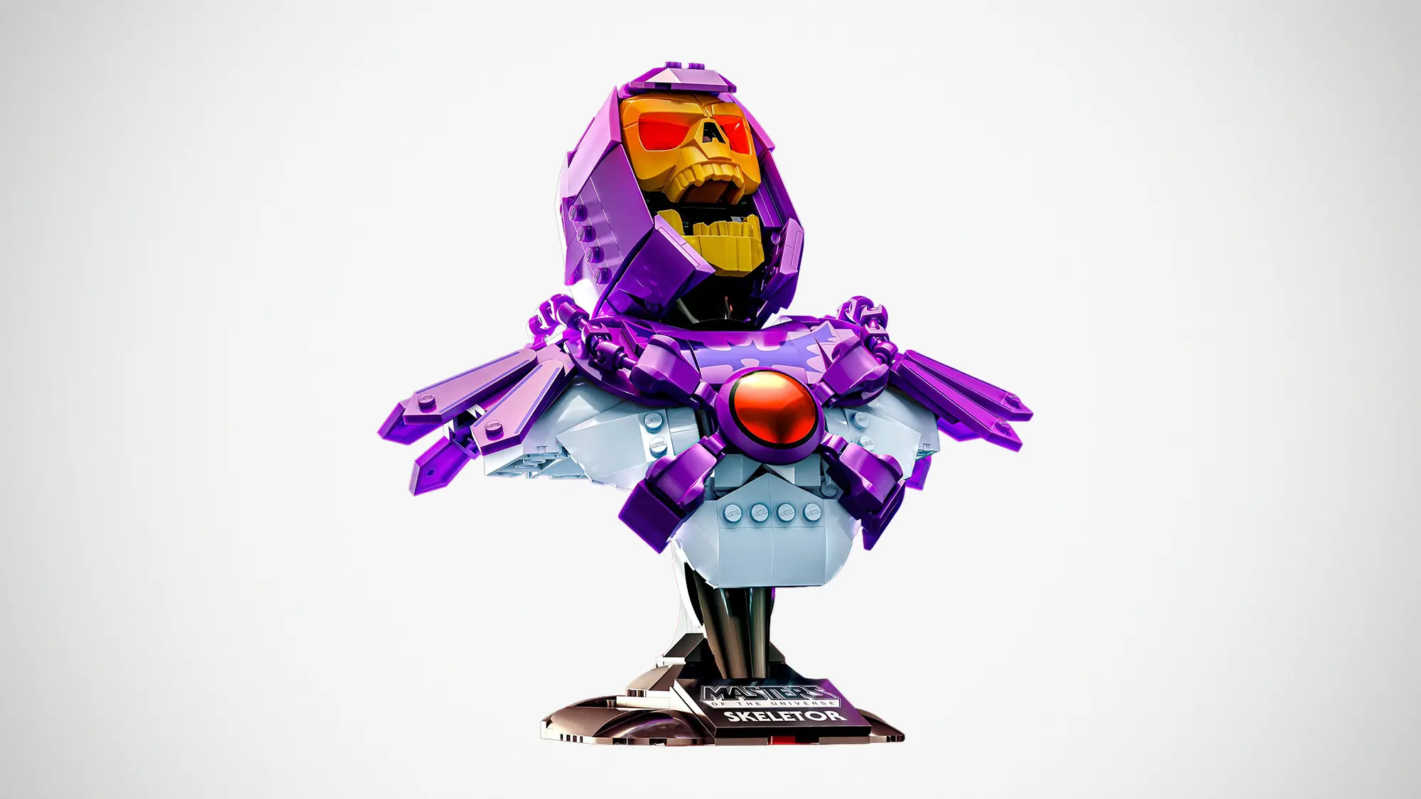 Mattel Brick Shop Masters of the Universe Buildable Skeletor Bust