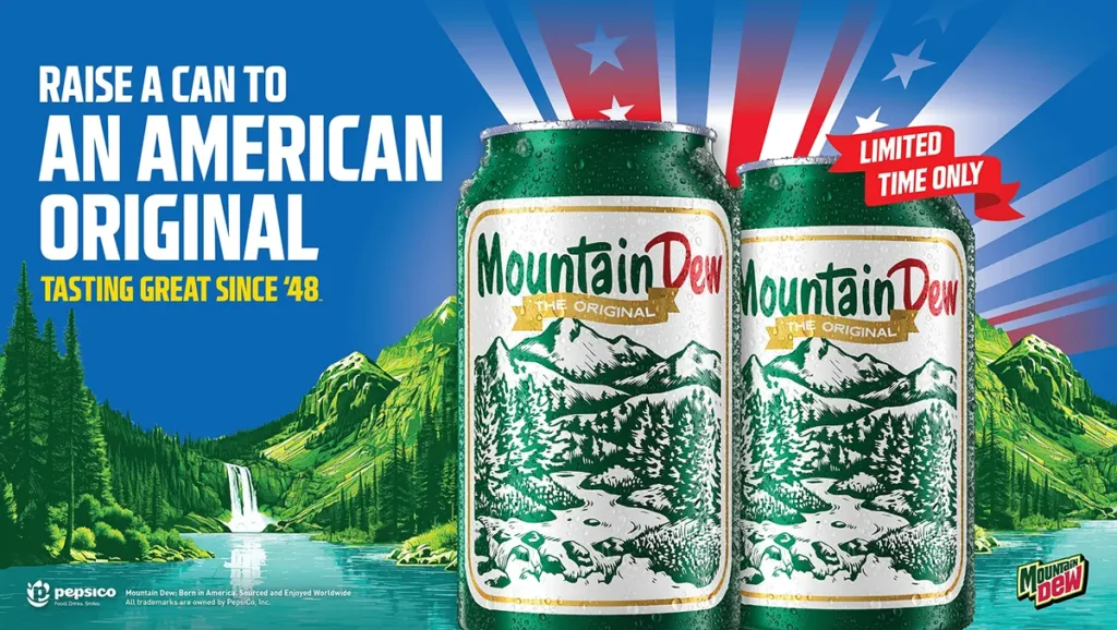 Mountain Dew Commemorative Can