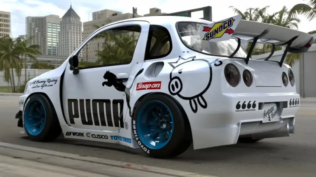 Rocket Bunny Racing Suzuki Twin R34