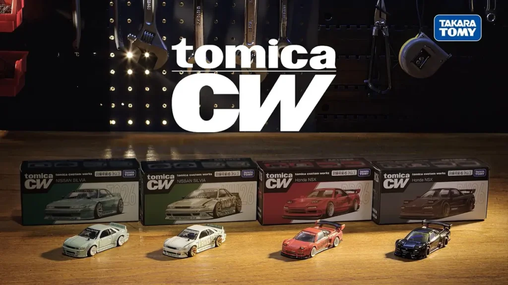 Tomica CW Line of Die-cast Cars