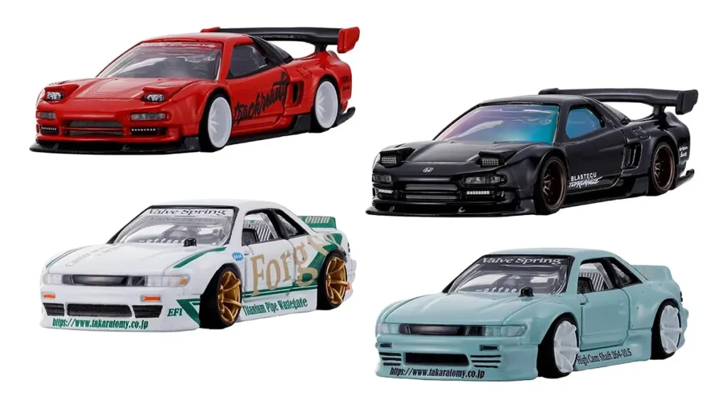 Tomica CW Line of Die-cast Cars