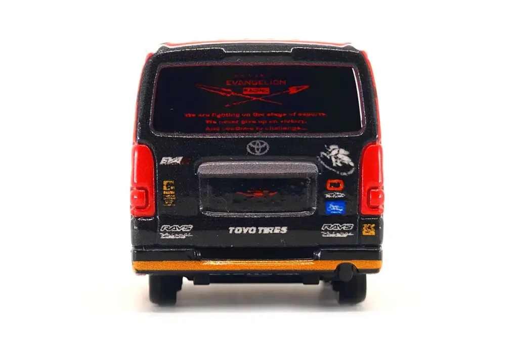 Tomica Eva RT2 Toyota Hiace Die-cast Model