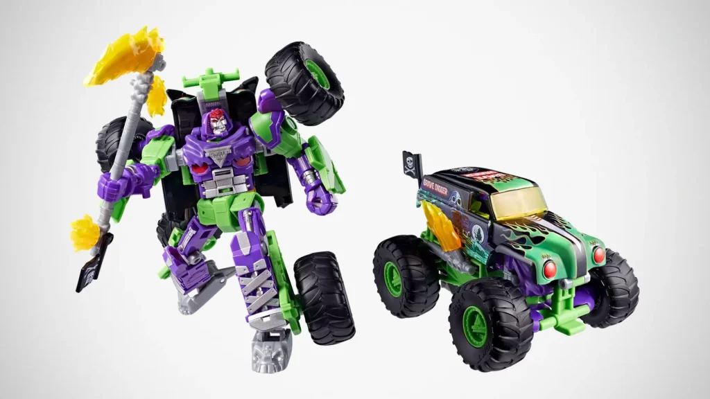 Transformers x Monster Jam Grave Digger