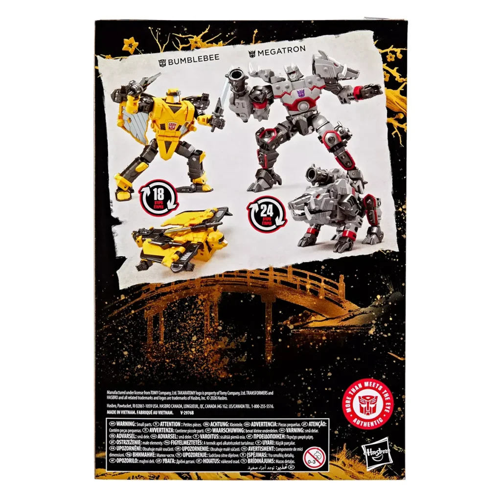 Transformers Timelines Megatron and Bumblebee