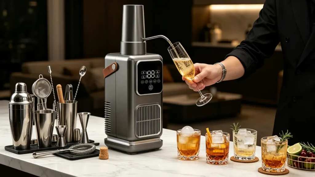 APWCHE Pro Smart Ice & Beverage Station