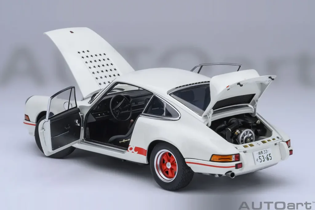 AUTOart 1:18 Porsche 911 Carrera 2.7 RS Circuit no Ōkami