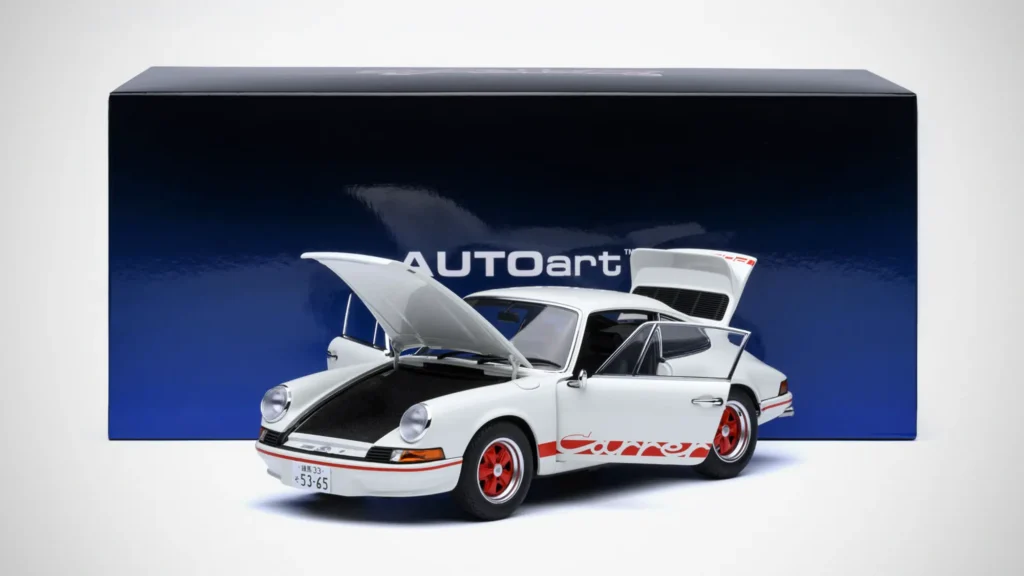 AUTOart 1:18 Porsche 911 Carrera 2.7 RS Circuit no Ōkami