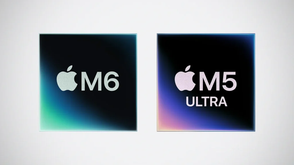 Apple M5 Ultra and M6 Processing Chips