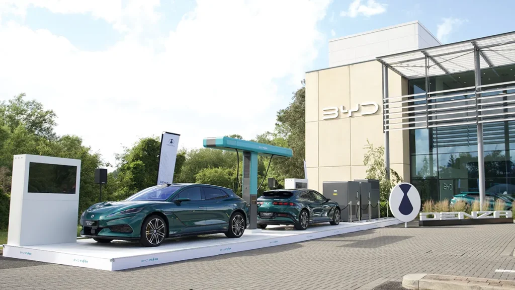 BYD FLASH Charging for Electric Vehicles