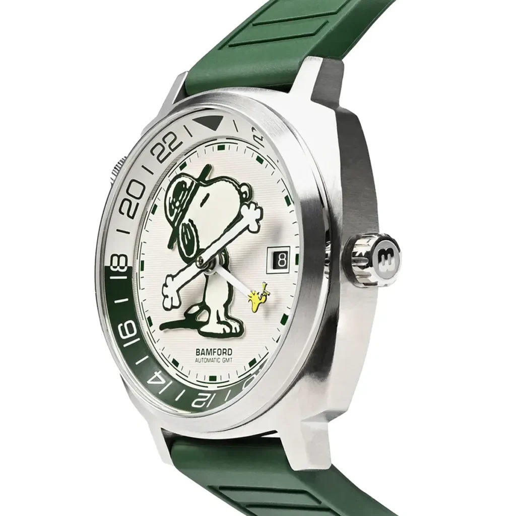 Bamford London x Snoopy Steel GMT Watch 40mm