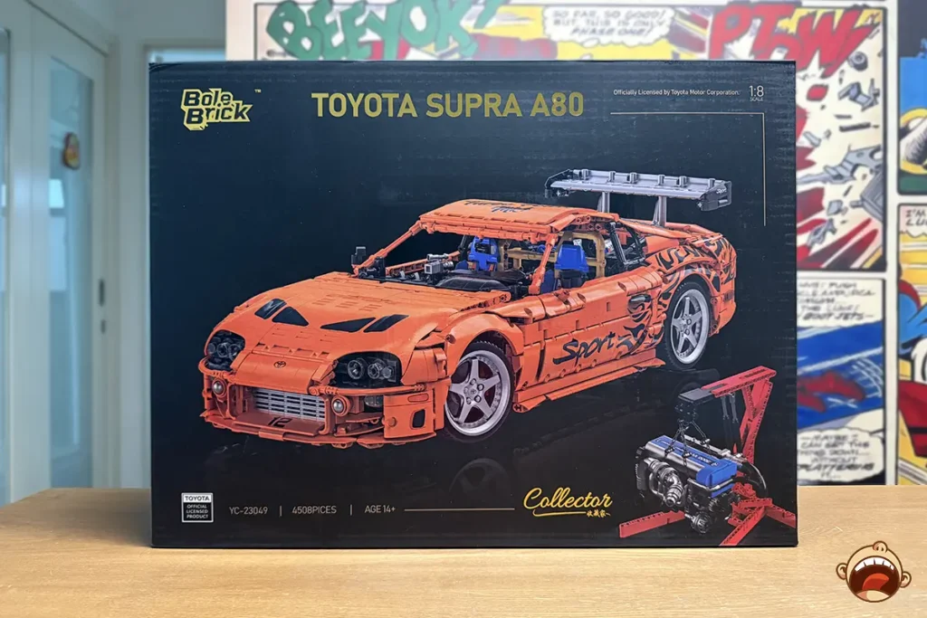 Bole Brick Toyota Supra A80 Building Set Review