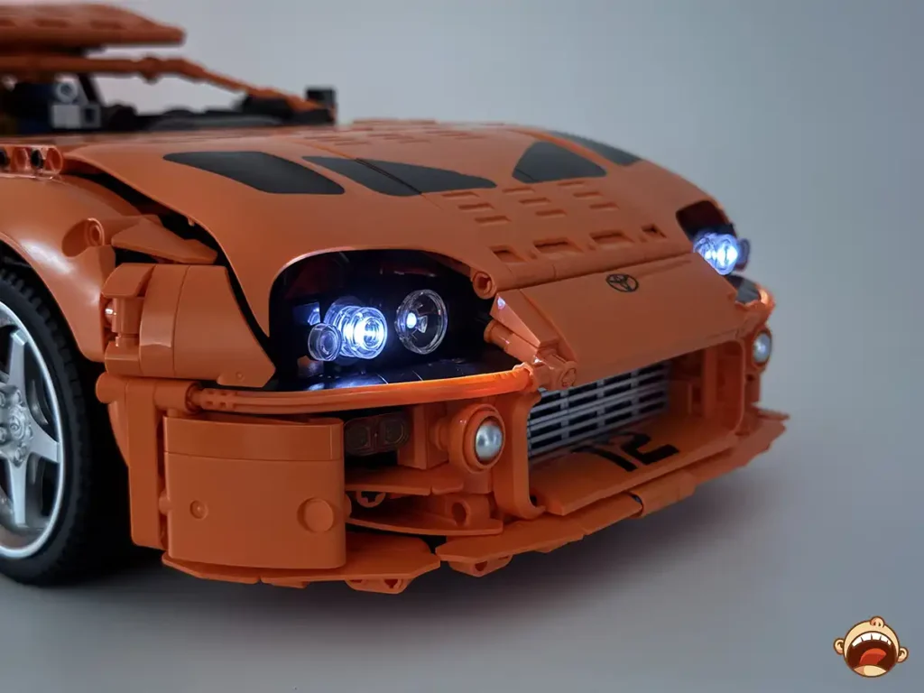 Bole Brick Toyota Supra A80 Building Set Review